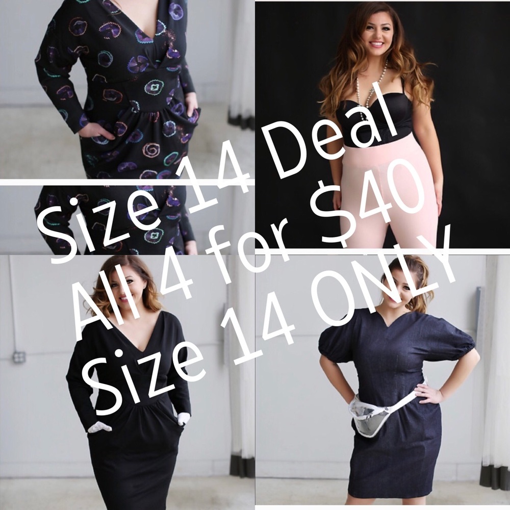 Size 14 Beth Ditto Bundle (3 Dresses One Legging)